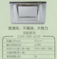 【易清洗 不漏油 吸油煙機(jī) CXW-200-JC10系列】價(jià)格,廠家,圖片,油煙機(jī),江陰市華士海平電器商行-